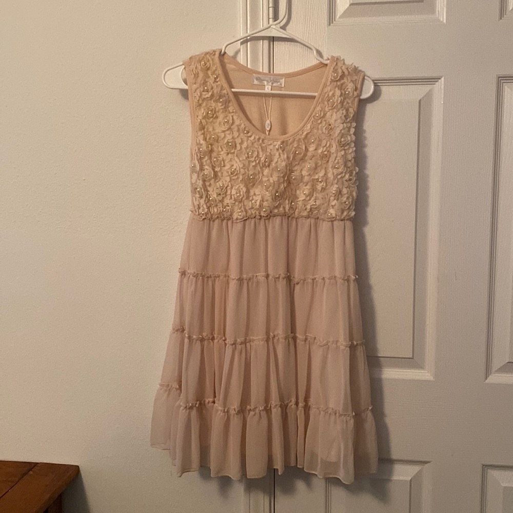 Cream dress